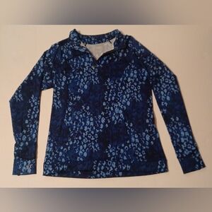 SkirtSports Blue Patterned Pull Over